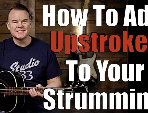 How to Add Upstrokes to Your Strumming (Brand New Beginner Guitar Lesson #2)