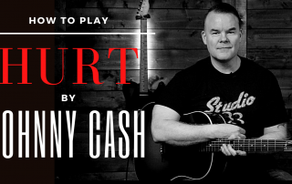 How to play Hurt by Johnny Cash on guitar