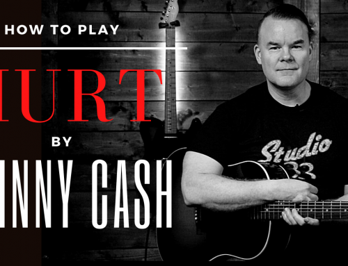 How to Play Hurt by Johnny Cash (easy)