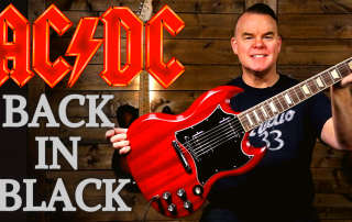 How to play Back In Black Guitar Lesson