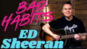 How to play Bad Habits Ed Sheeran (Easy Version)