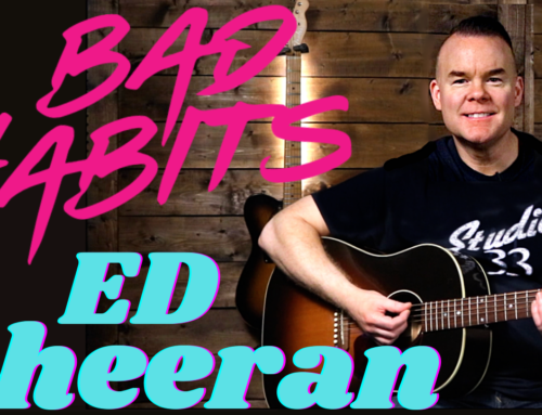 How to Play Bad Habits by Ed Sheeran on Guitar (Easy Version)