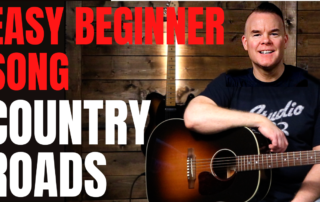 How to play Country Roads on Acoustic Guitar