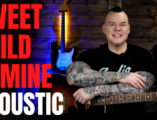 HOW TO PLAY SWEET CHILD O’ MINE ON ACOUSTIC GUITAR