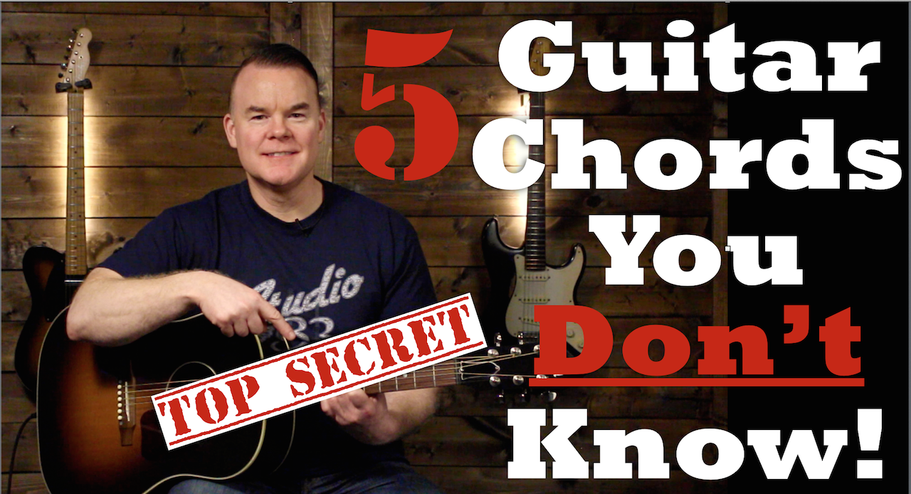 5 Easy Guitar Chords You Probably Don't Know - Studio 33 Guitar Lessons